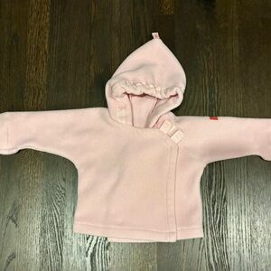 Widgeon Pink Fleece Baby Jacket- Size 6 Months